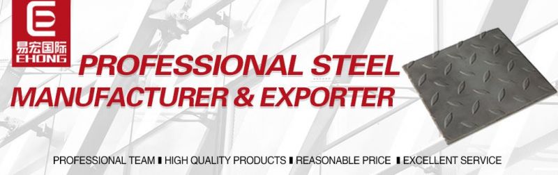 High Quality Hot Rolled Tear Chequered Steel Diamond Plate
