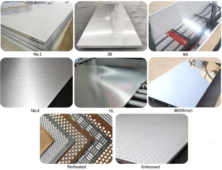 Manufacturer Price 201 304 316 Cold Rolled No. 4 Stainless Steel Plate