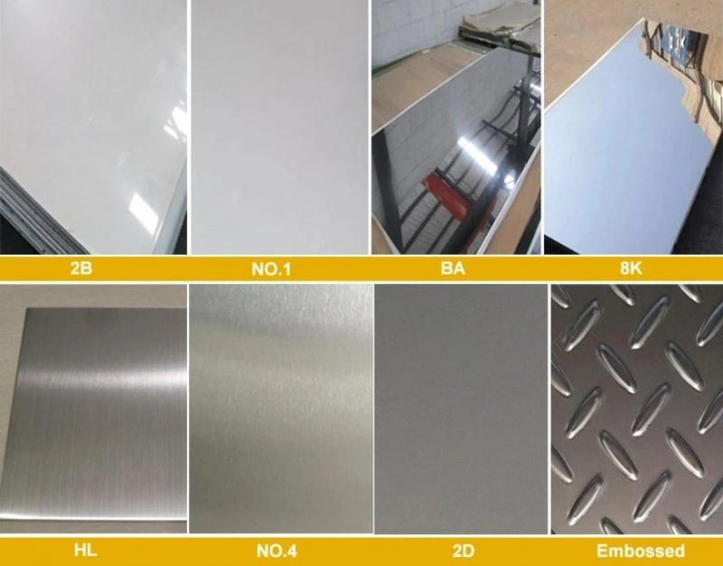 Chinese Steel AISI ASTM 201 430 321 316L 304 Stainless Steel Sheet