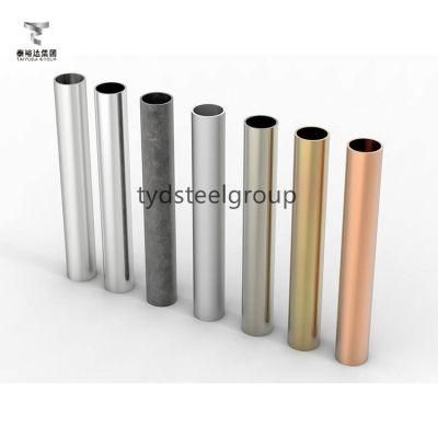 AISI 420 Polished Ba 2b N4 Hairline Stainless Steel Welded Round Tube