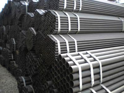 Tianjin Factory Tfco Steel Pipe BS1139 En39 Q235 Welded Pipes and Tubes for Price