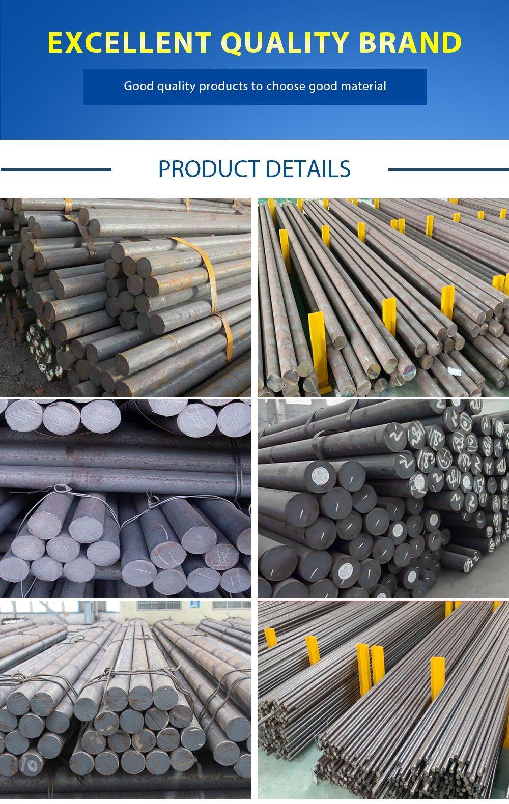 Q235 42CrMo 4340 8620 8640 5210 5140 St37 Hot Rolled Carbon /201 304 409 410 420 430 431 420f 430f Stainless /Copper/Aluminum/Galvanized Steel Round Bars