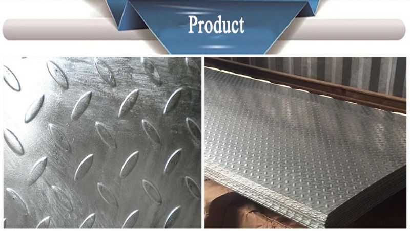 Galvanized Chequer Sheet Steel Checkered Plate Checker Steel Sheet