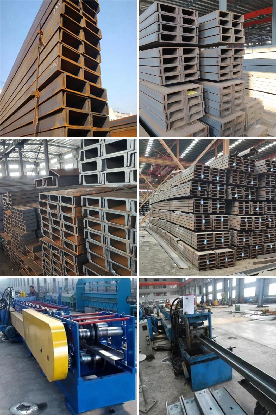 U Channel Steel Channel Slotted A36 Ss400 Q195 Q215 Q235 Q235B Q345b