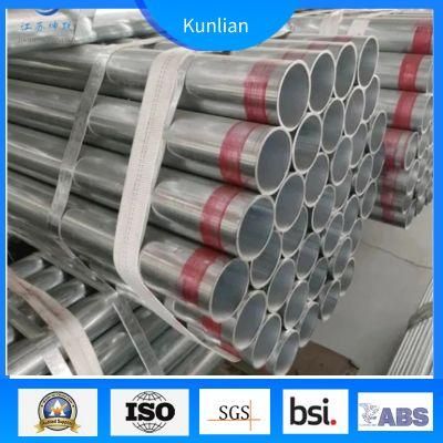 Welded Galvanized Steel Pipe 201 202 for Scaffolding Material