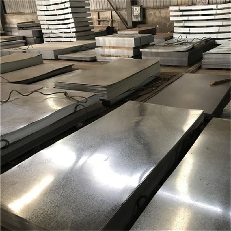 Hot Dipped Gi Plain Metal Sheet 1.2mm Thickness 12 14 16 18 20 22 24 26 28 Gauge Galvanized Steel Sheet in Stock