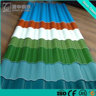 JIS 3312 CGCC Prepainted Coating Steel Coil for Glazed Corrugated Roofing Sheet
