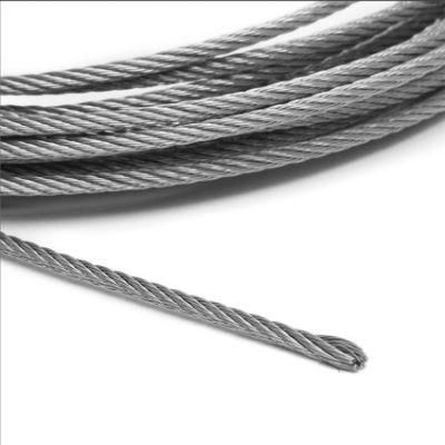 High Tensile Steel Wire 1.5mm Steel Wire Rope 304 316 Grade Steel Wire