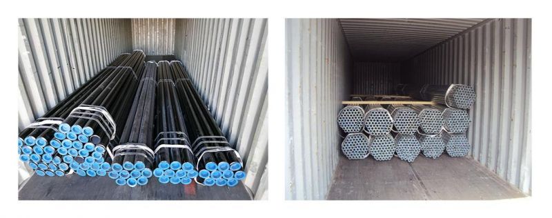 Q195/Q215/Q235/Q255/Q275/Q345/Q420/Q460 Sch40 API 5L Spiral/Black Iron Round Metallic Carbon Steel Tube/Pipe for Galvanized/Welded/Welding/Seamless/ERW