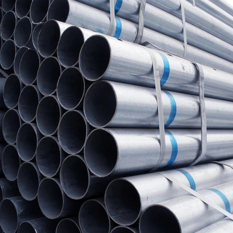 Shandong Factory BS1387 DN15 Greenhouse Galvanized Steel Round Pipe for Water Pipe