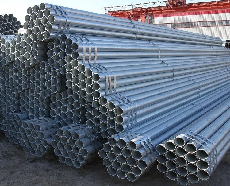 Cold Rolled Hot Welding Gi Tube Round Galvanized Steel Pipe