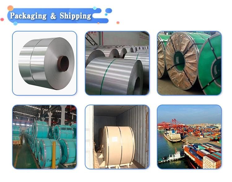 314 316L 430 Hot Roll Steel Plate/Sheet/Coil/Strips Galvanized Steel Sheet Coils Cold Rolled Stainless Steel Coil