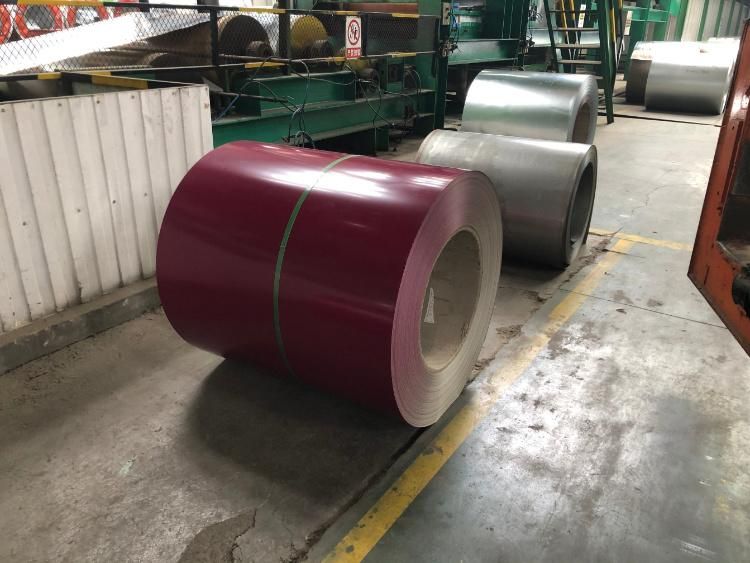 Steel Prepainted Galvanized Steel Coil PPGI Color Coil PPGI to Ghana