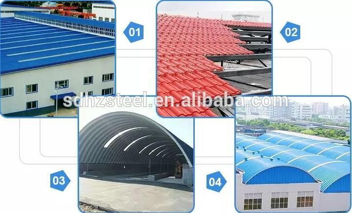 Roofing Sheet Gi Price PPGI Corrugated Metal Roofing Sheet Gi Iron Plate Price