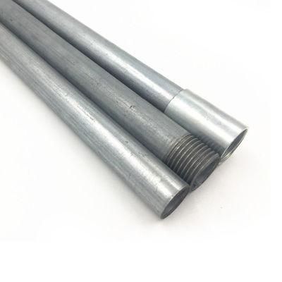 Factory Wholesale/Threaded/Grooved/Conduit/Gi/Pre Galvanized Steel Pipe