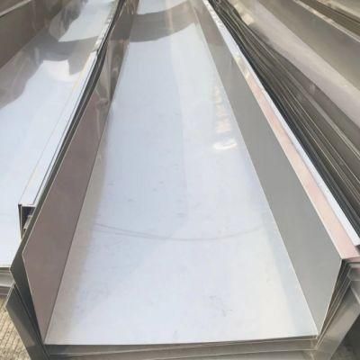 Roofing Application 304 Stainless Steel Gutters / Rain Clearing Stainless Steel Gutters