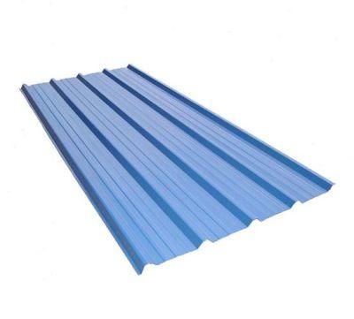 Cold Rolled 14 Waves Ral Color Painted Corrugated Plate 0.23 mm Thick 850mm Width Galvanized Roofing Sheet