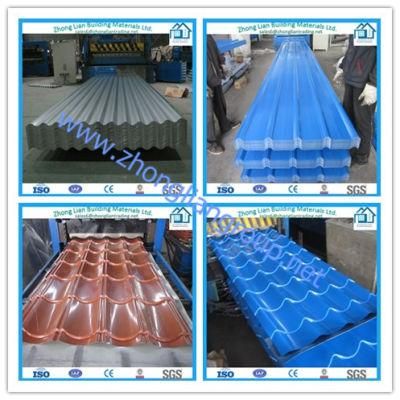 Corrugated Roofing Sheet (ZL-CRF) Galvanized Pre-Painted