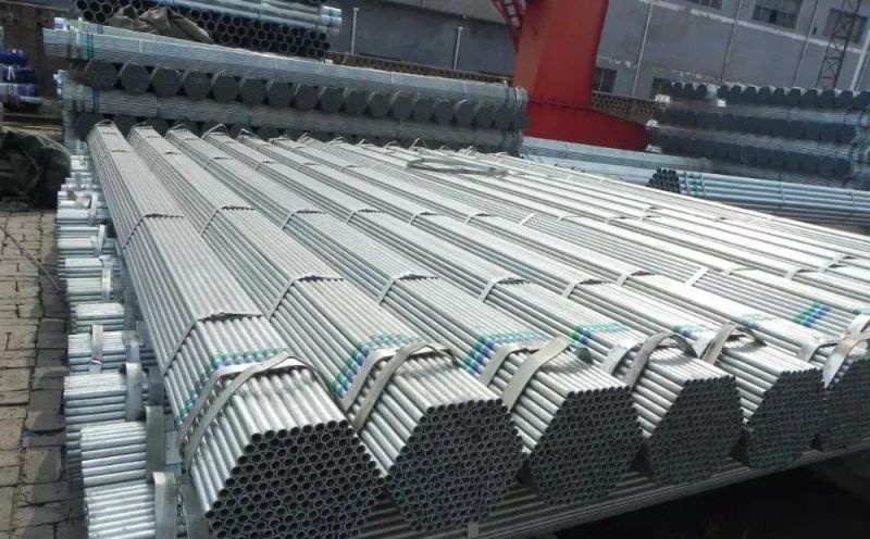 Q195-Q235 Pre Galvanized Carbon Hollow Section, Galvanized Coating Steel Pipe