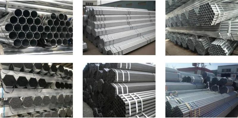 ASTM A53 Hot DIP Galvanized Rectangular Steel Pipe Galvanized Square Tube Pipe Iron Steel Pipe for Construction