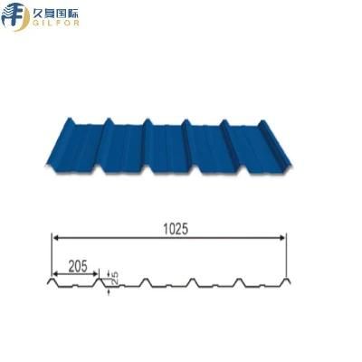 2.0mm High Strength Plate 1025mm Width Roofing Steel for Steel Building