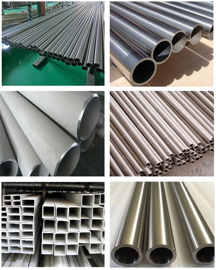 Cold Rolled Hot Rolled Stainless Steel Tube Large Diameter Stainless Steel Pipe ASTM A213 201 304 304L 316 316L 310S 904L Stainless Steel Tube for Building