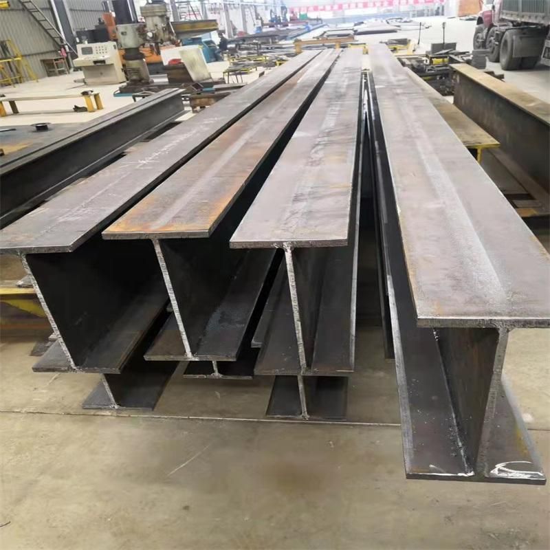 Building Structure Carbon Steel H-Beam Section High-Quality S20c H-Beam Hot-Rolled Welding H-Beam