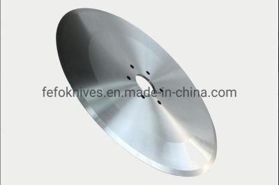 Circular Shear Slitter Cutter Blades for Paper Plastic Rubber Cutting