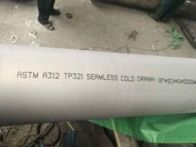 ASTM A312 Tp321 Seamless Stainless Pipe Ti