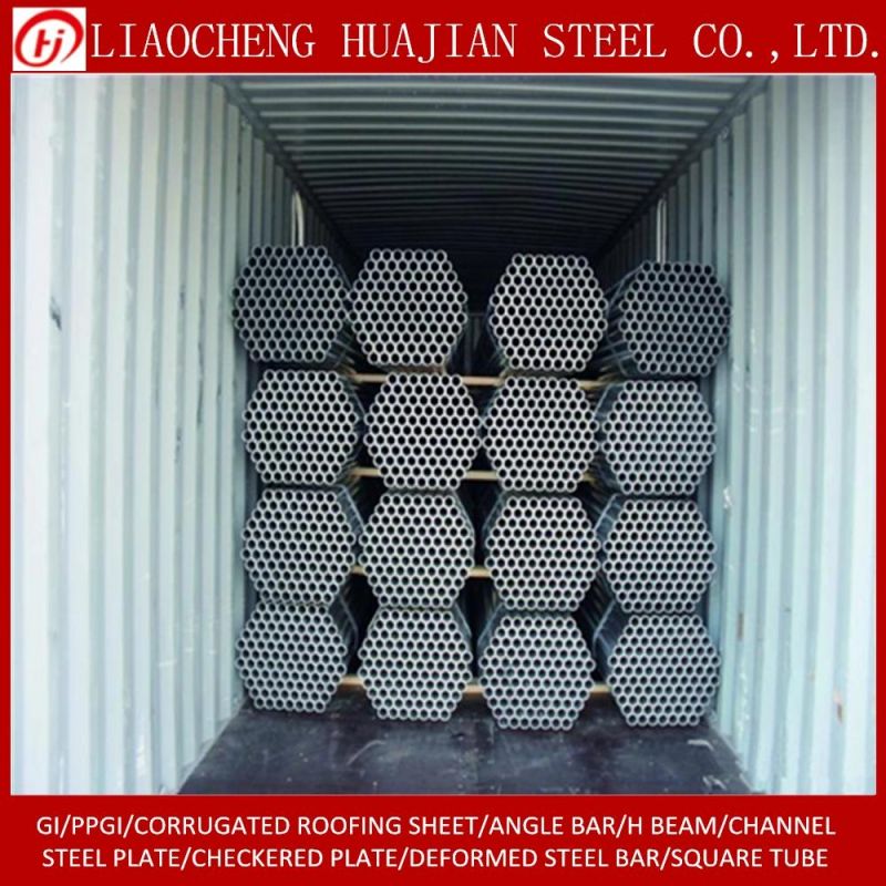 Q235B Carbon Steel Pipe Square Tube with Galvanized