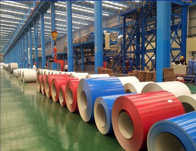 Wholesale White Gray Color Coated Steel Coil 0.16mm Color Coated Sheet