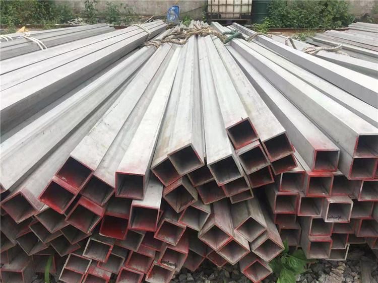 SS316 Hollow Section Stainless Steel Square Pipe Welded Square Carbon Steel Tube