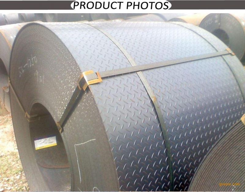 Hot Rolled Ss400 A36 Mild Carbon Checkered Steel Plate