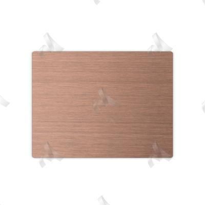 Hot Selling Brown Cold Rolled AISI 316 A240 A480 A554 A276 No. 1 2b Ba No. 4 8K Super Mirrior Hairline Hl Stainless Steel Sheet