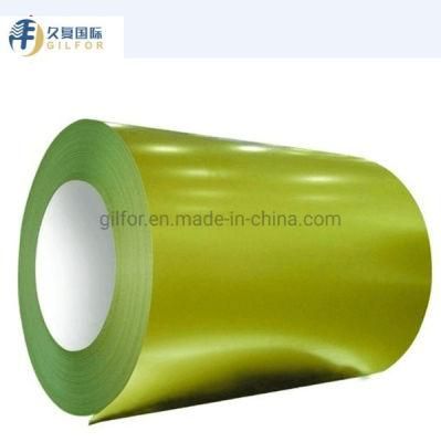 China Building Material Ral Color PPGI Prepainted Galvanized Steel Coil for Roofing