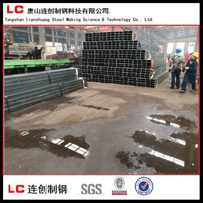 Q195 Q235 Q345 ERW Square and Rectangular Black Steel Pipe