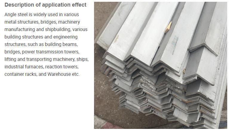 75X75 Galvanized Steel Slotted Angle Bar, Hot Rolled Angle Bar Iron Specification, 12m Structural Angle Steel