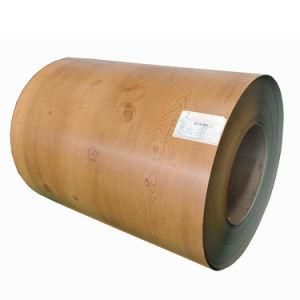 Color Coated Steel Coil About Wooden Grain