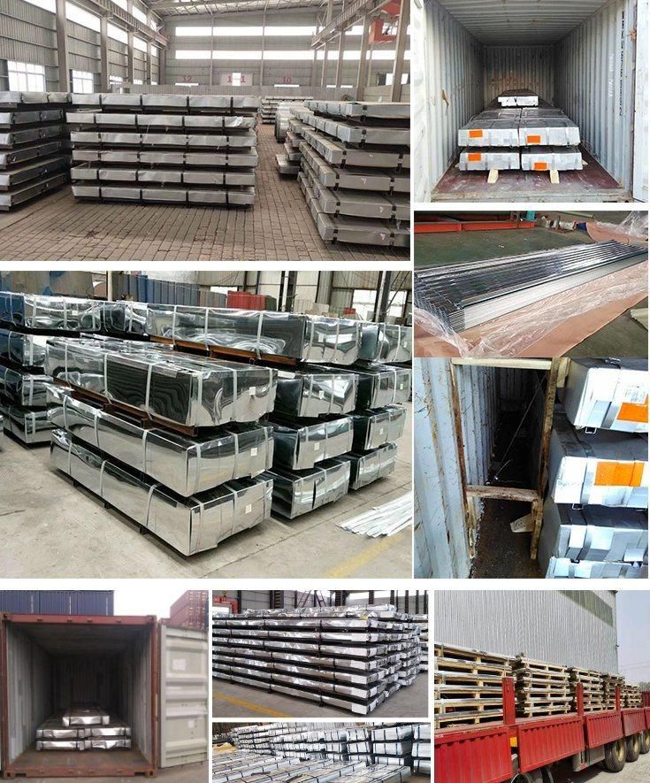 Steel Roofing Sheet PPGI Metal Iron Tile/Corrugated Plate Galvanized Low Price Roof Top Zinc Sheet Ral Color Coated Roof Deck