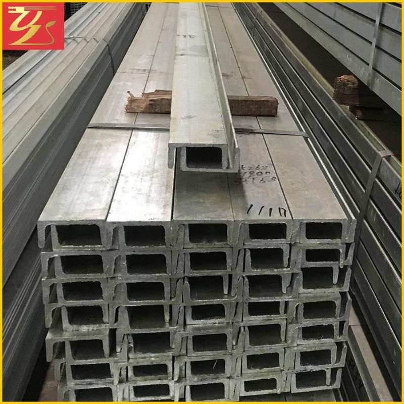 Galvanized Material Hot Rolled C Channel U Channel/Upn/Steel Channel