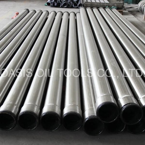 Stainless Steel 316L Seamless Pipe/Tube with Male-Female Thread for Deep Well Drilling