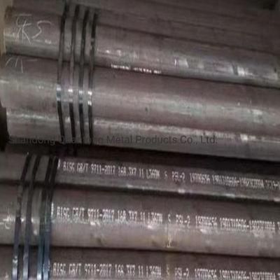 Raw Rusty Carbon Steel Pipe