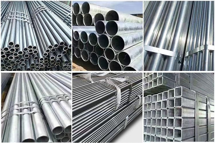 Factory Price Square Hollow Steel Tube Galvanized Steel Pipe