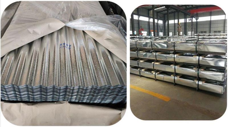 SPCC Color Coated Corrugated Sheet for Roofing