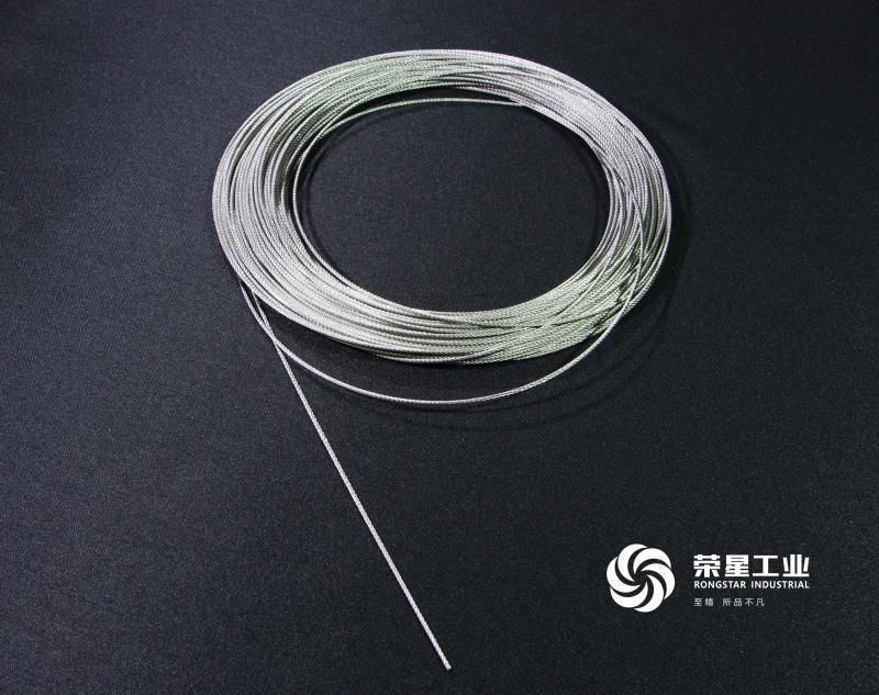 China Rongstar 304 1X7 Torque Wire Rope Stainless Steel High Strength Wire Dia0.15~1.0mm
