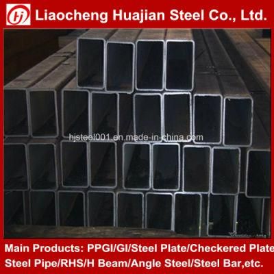 60*120mm Weld Rectangular Pipe for Construction