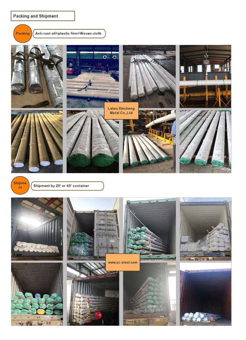 S20c C22 1020 A36 Cold Drawn Steel Round Bars / Cold Rolled Steel Rod