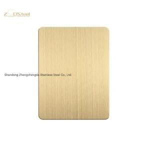 201 304 316 Hl / Hairline Stainless Steel Plate Sheet