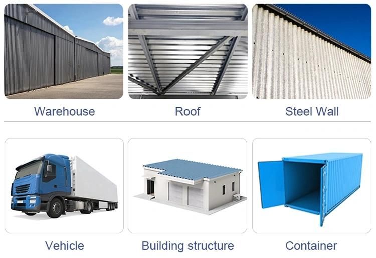 Galvanized Sheet Zinc Coated Corrugated Steel Roof 5mm Galvanized Iron Zinc Roofing Sheets Price Dx51d Dx52D Dx53D Dx54D