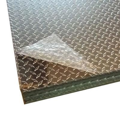 1mm 2mm 3mm 4mm 5mm Thick Checkered Anti Slip 201 304 Stainless Steel Plate for Floor